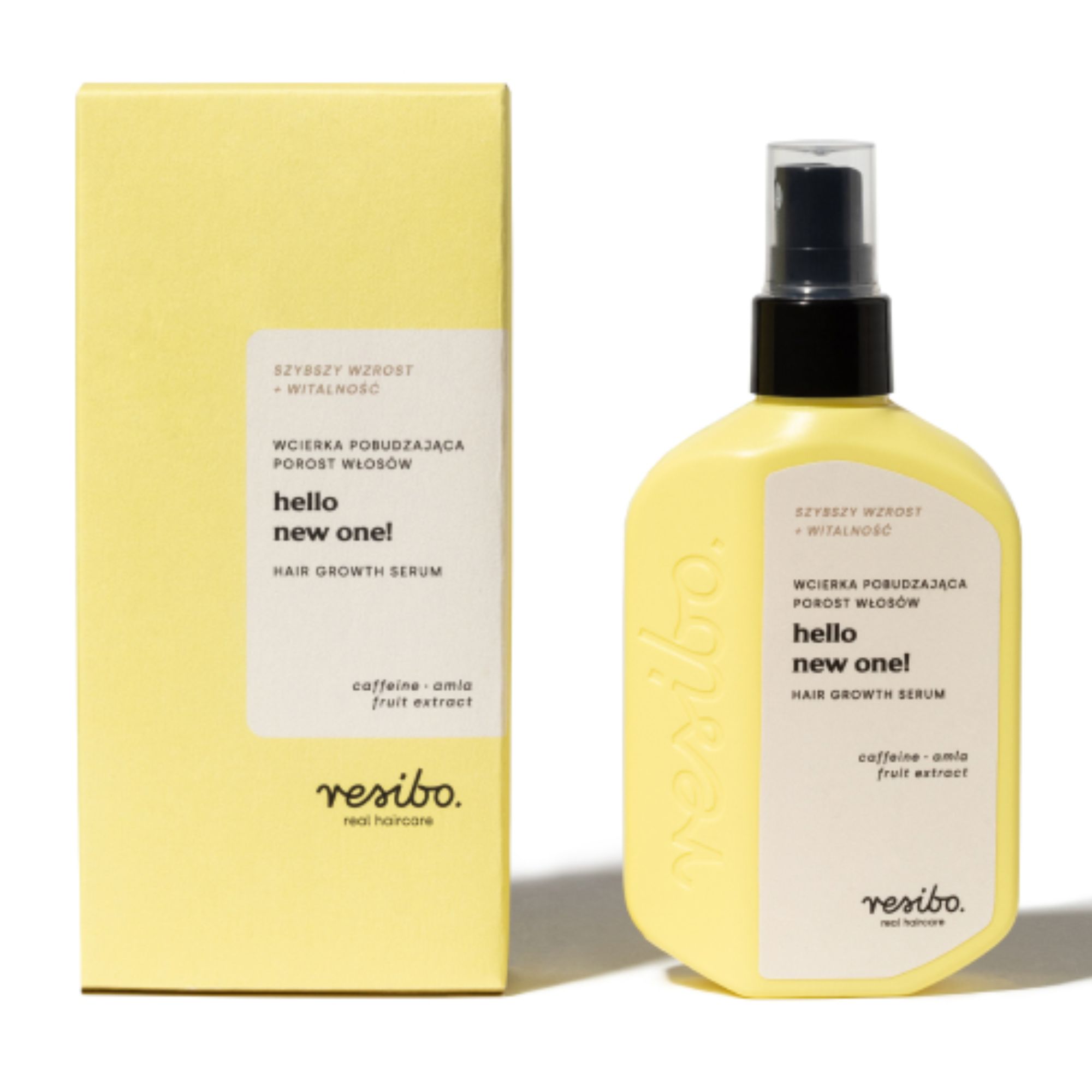 RESIBO Hello New One! wcierka pobudzająca porost włosów 90 ml