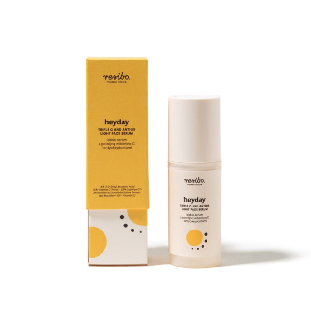 Resibo Heyday lekkie serum z potrójną witaminą c i antyoksydantami 30 ml