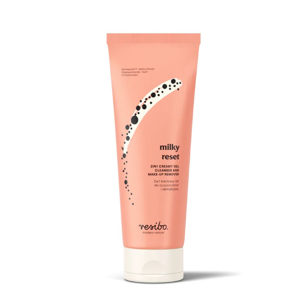 Resibo Milky Reset 2w1 kremowy żel do oczyszczania i demakijażu 100 ml