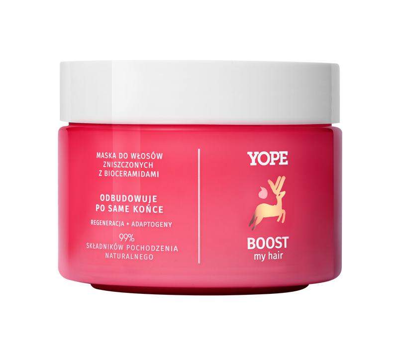 YOPE MASKA BOOST WŁOSY ZNISZCZONE 250ML main product photo