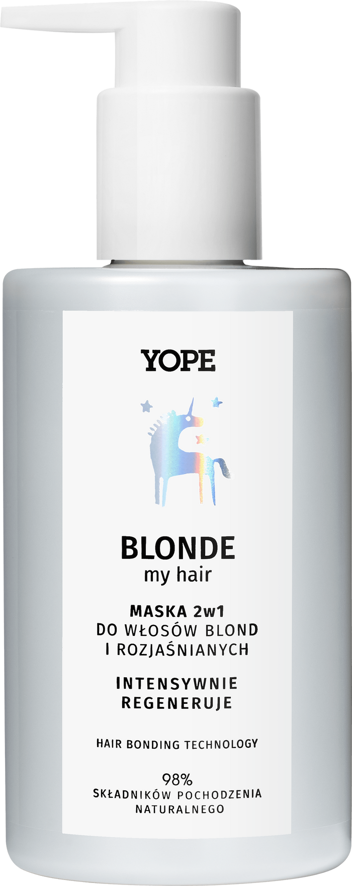 YOPE BLONDE MASKA DO WŁOSÓW 2w1 300 ML main product photo