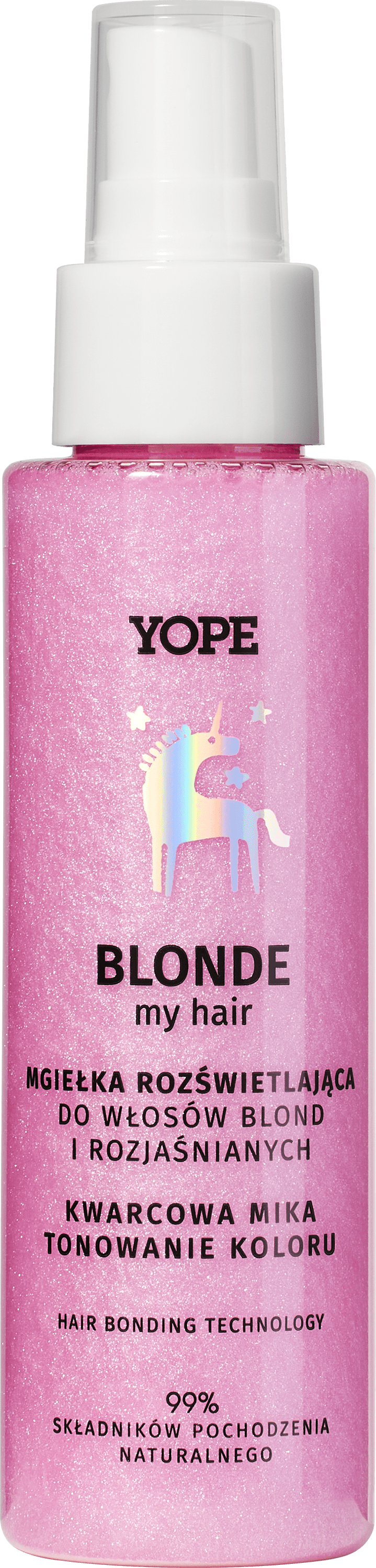 YOPE BLONDE MGIEŁKA DO WŁOSÓW KWARC 100 ML 