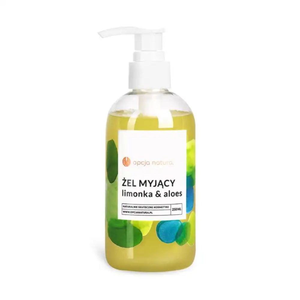 Opcja Natura Żel myjący do ciała Limonka & Aloes 250 ml