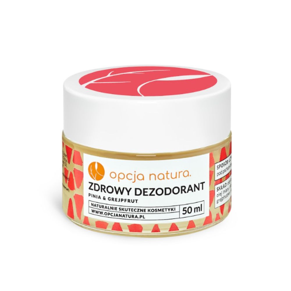 Opcja Natura Zdrowy Dezodorant Pinia & Grejpfrut 50 ml