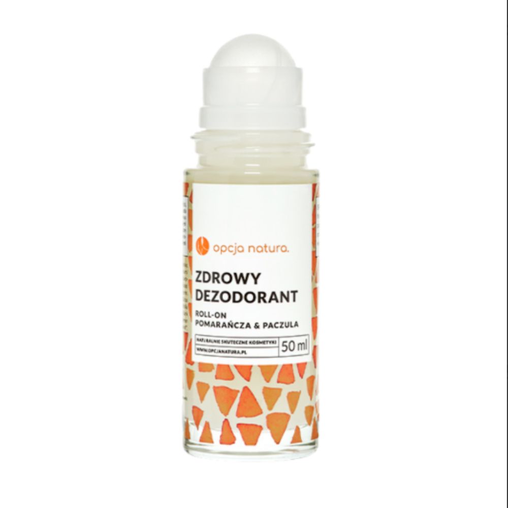 Opcja Natura Zdrowy Dezodorant spray Pomarańcza & Paczula 50 ml