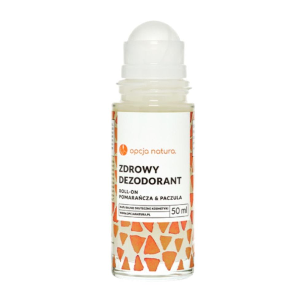 Opcja Natura Zdrowy Dezodorant spray Pomarańcza & Paczula 50 ml