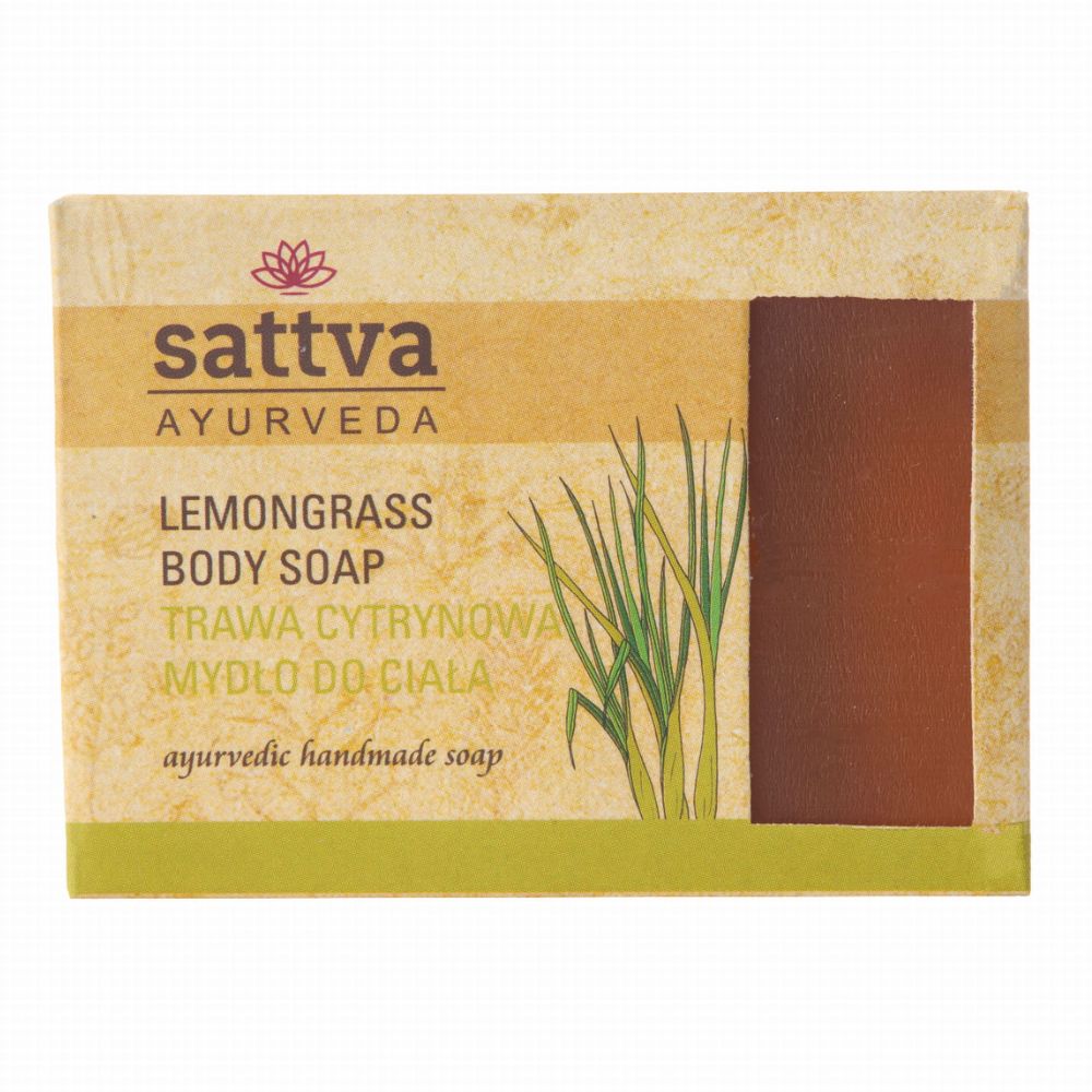 Sattva Ayurveda Trawa Cytrynowa mydło glicerynowe 125 g