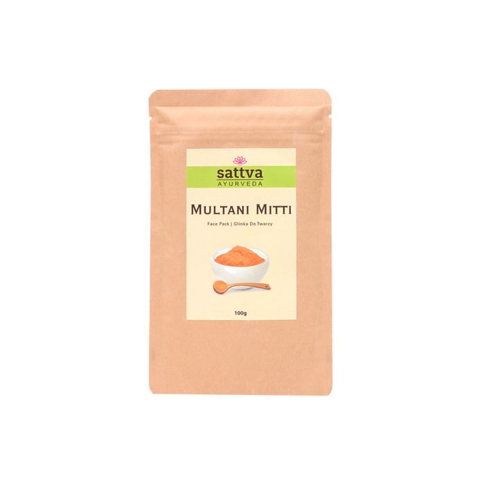 SATTVA AYURVEDA GLINKA D/TW.MULTANI MITTI 100G main product photo