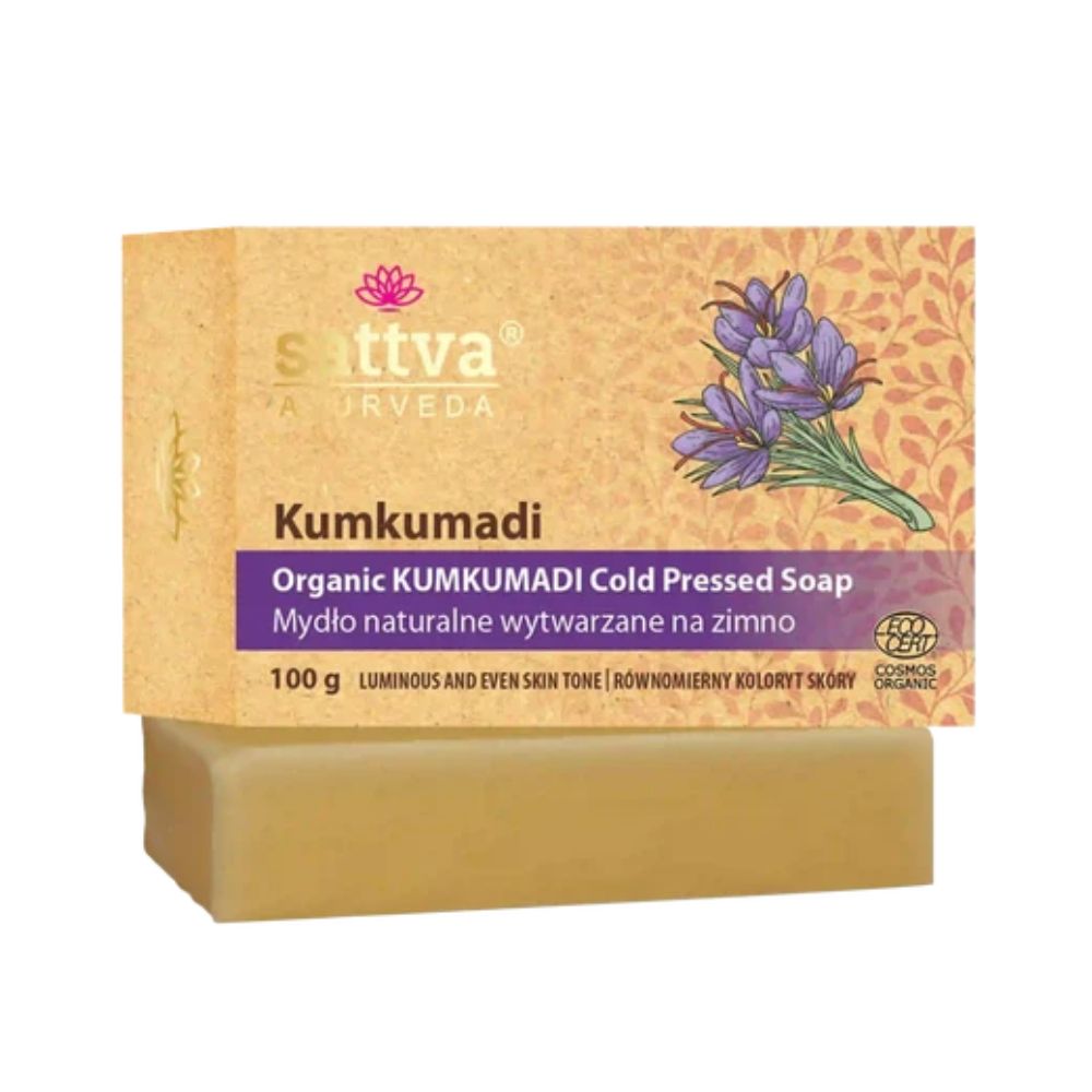 Sattva Ayurveda Organic Soap Kumkumadi mydło w kostce 100 g