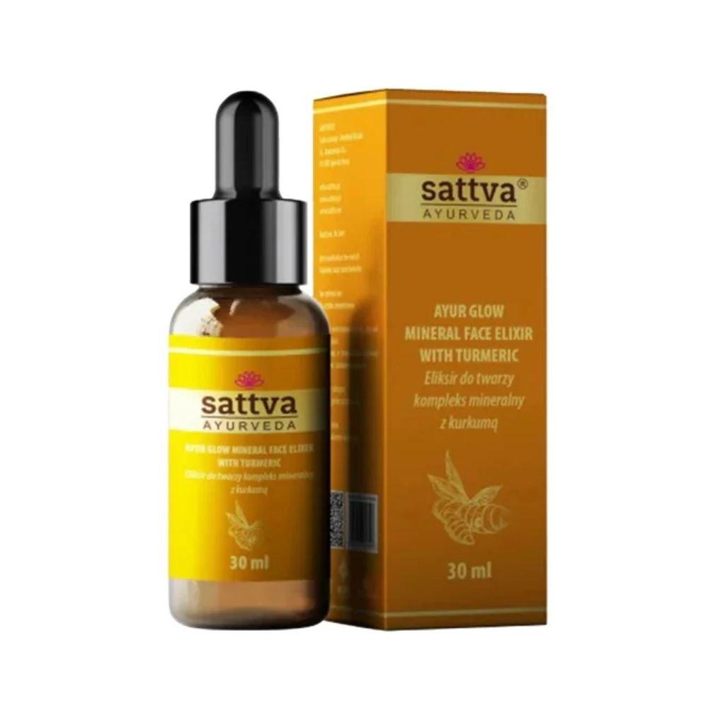 Sattva Serum eliksir do twarzy kompleks mineralny z kurkumą 30 ml