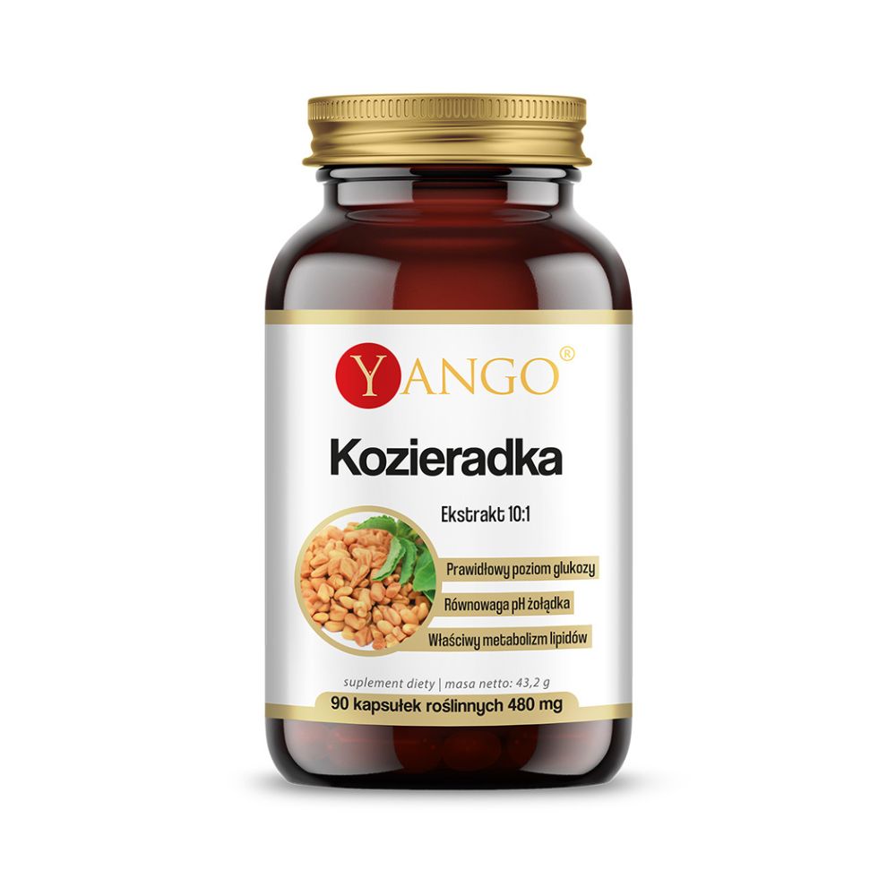 Yango Kozieradka ekstrakt 90 kapsułek