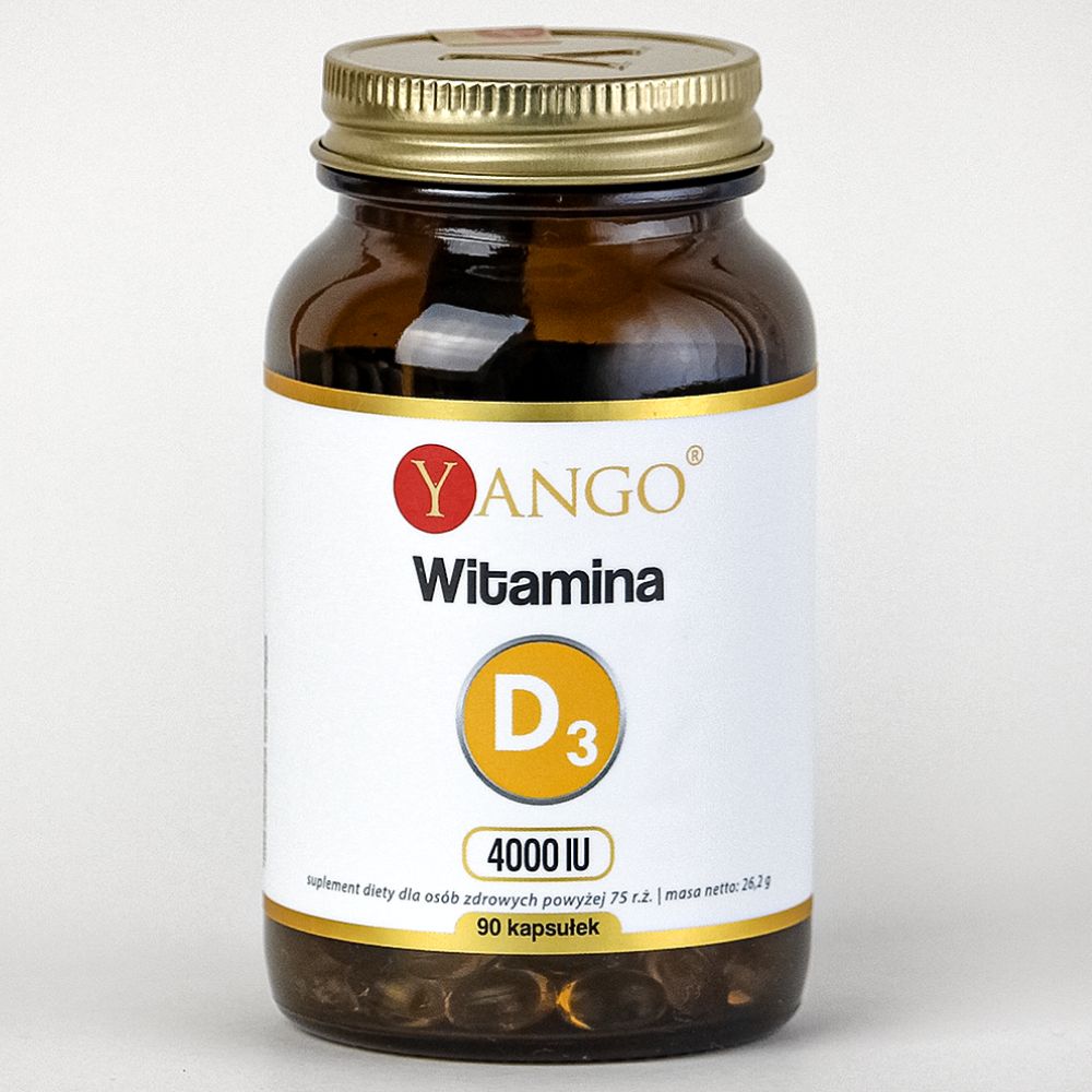 Yango Witamina D3 4000 IU 90 kapsułek