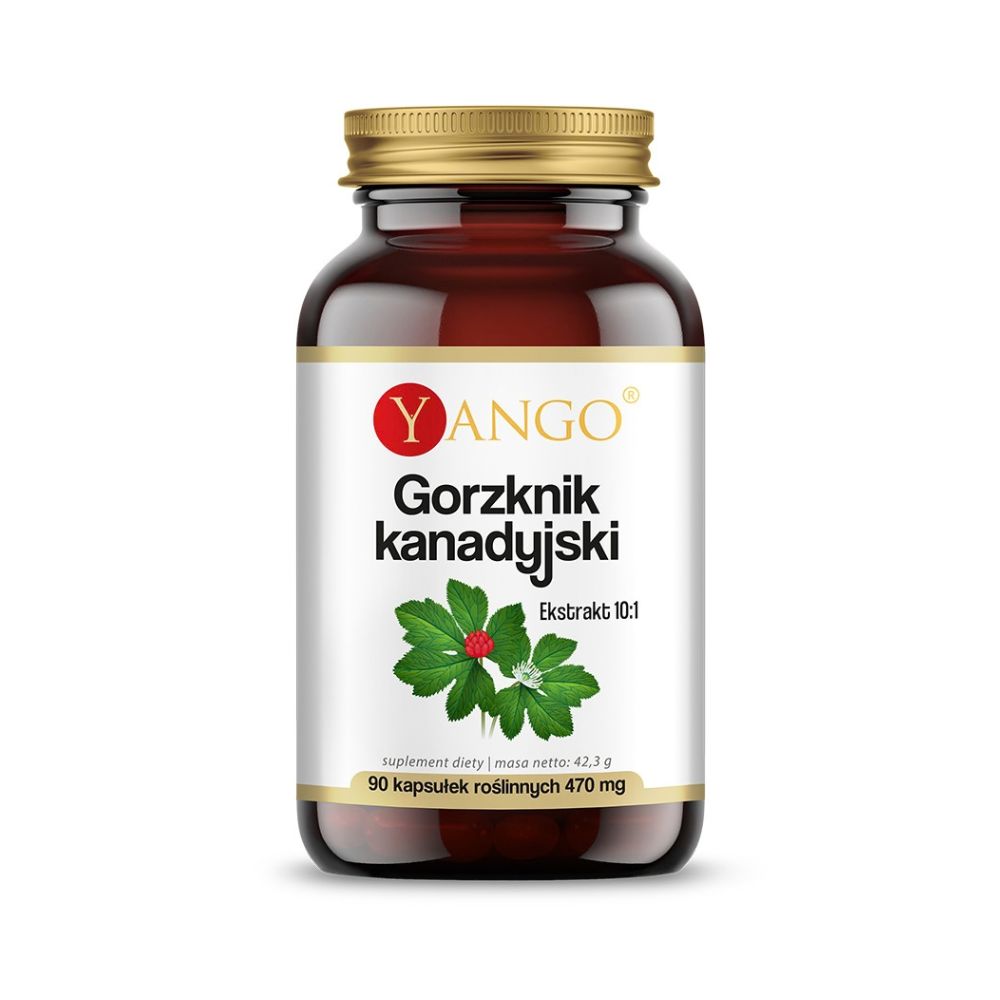 Yango Gorzknik kanadyjski ekstrakt 90 kapsułek