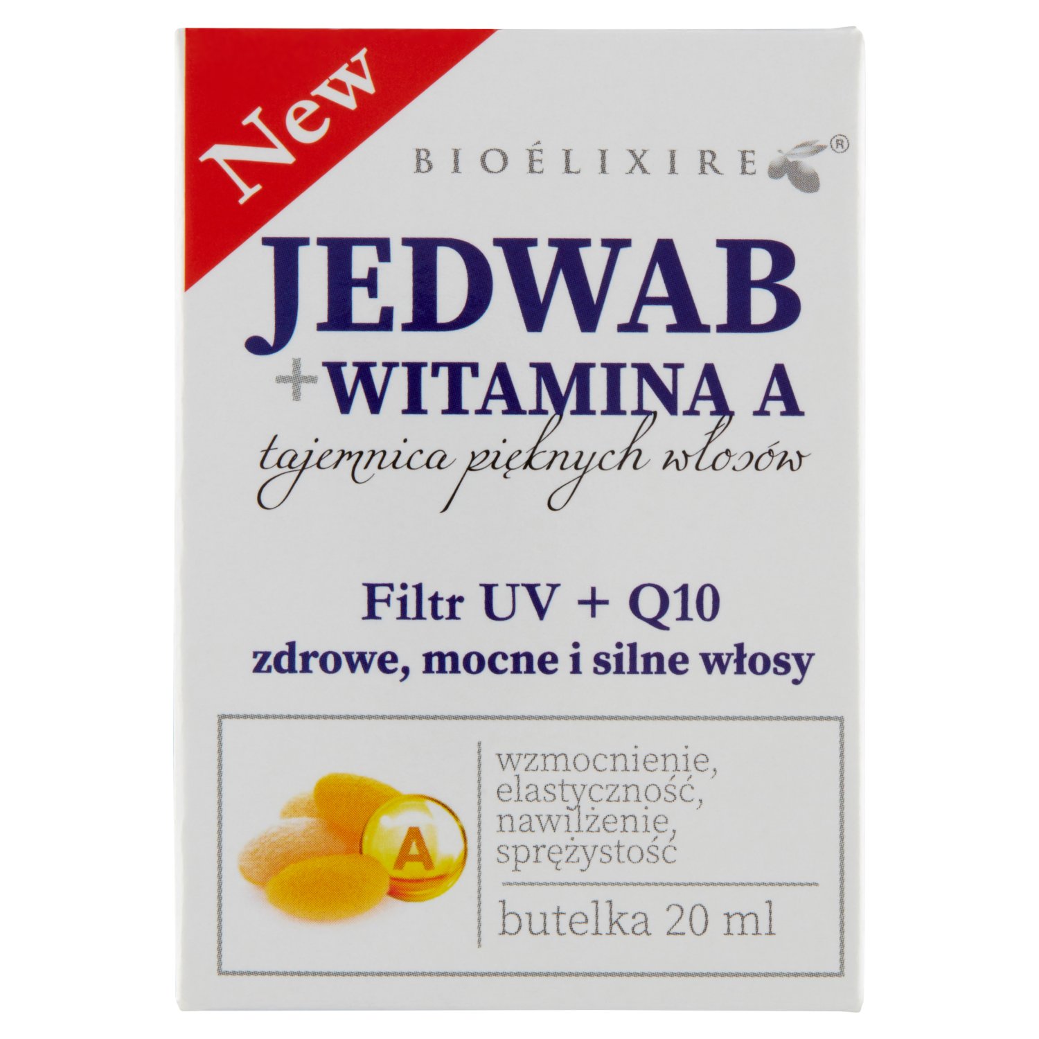 BIOELIXIRE JEDWAB + VITAMINA A  20ML