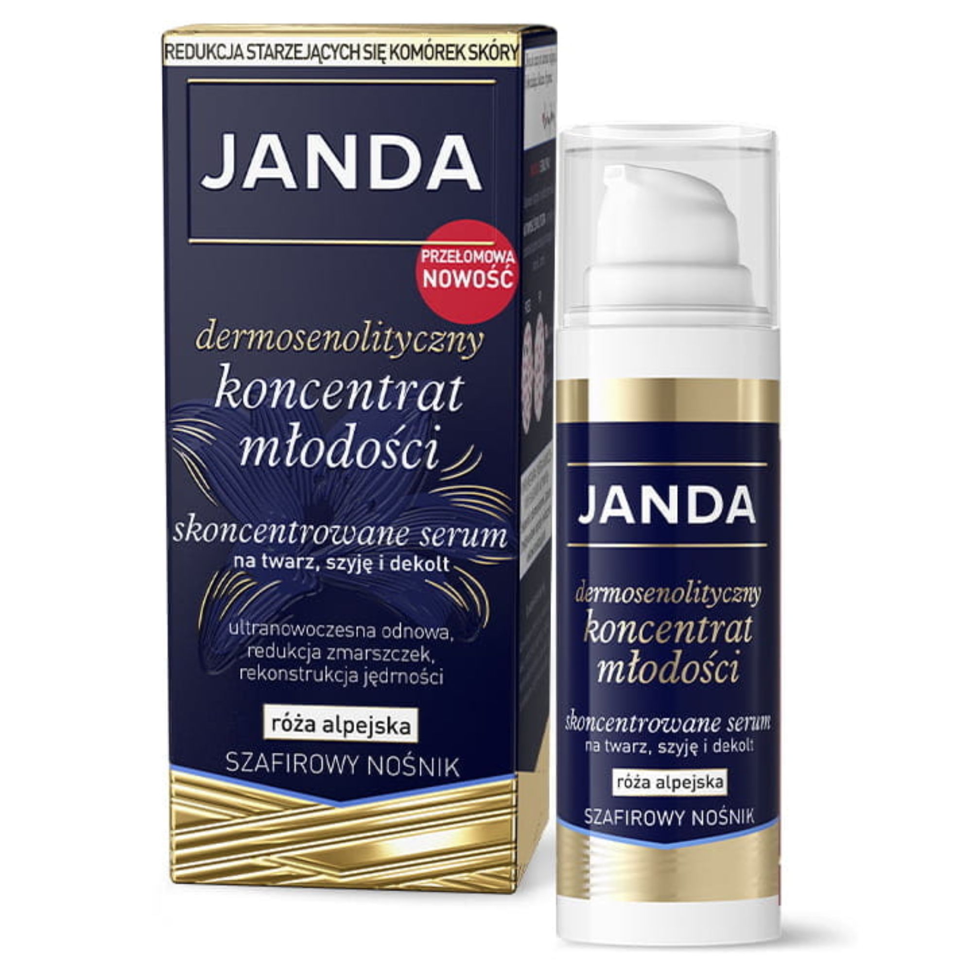 Janda dermosenolityczny koncentrat młodości serum 30 ml