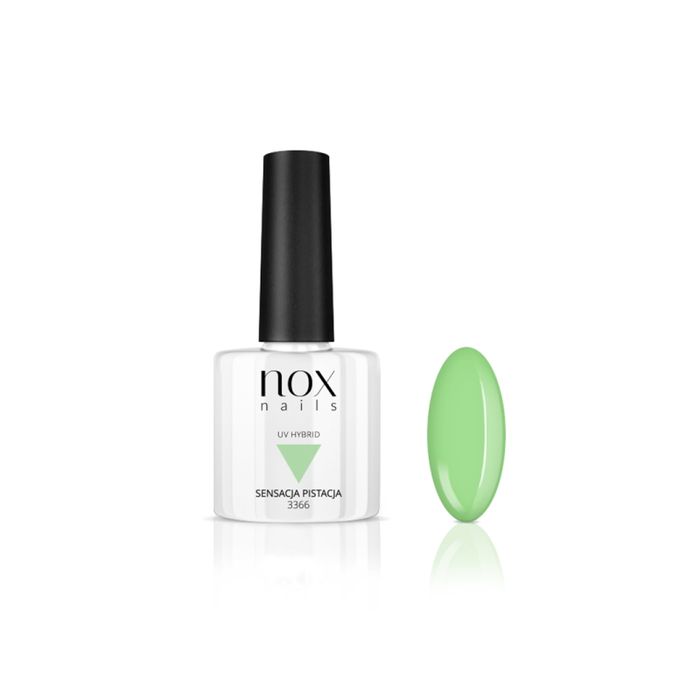 NOX lakier hybrydowy UV Sensacja Pistacja 7ml main product photo