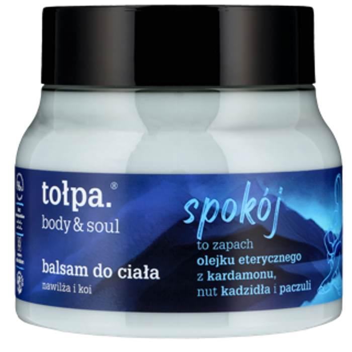 Tołpa Body & Soul Spokój Balsam do ciała, kardamon, kadzidło i paczuli, 250 ml main product photo