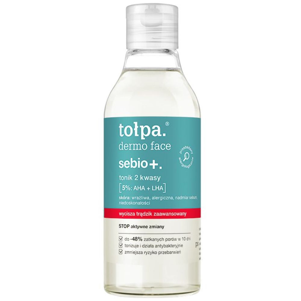 Tołpa Dermo Face Sebio+ tonik 2 kwasy 200 ml