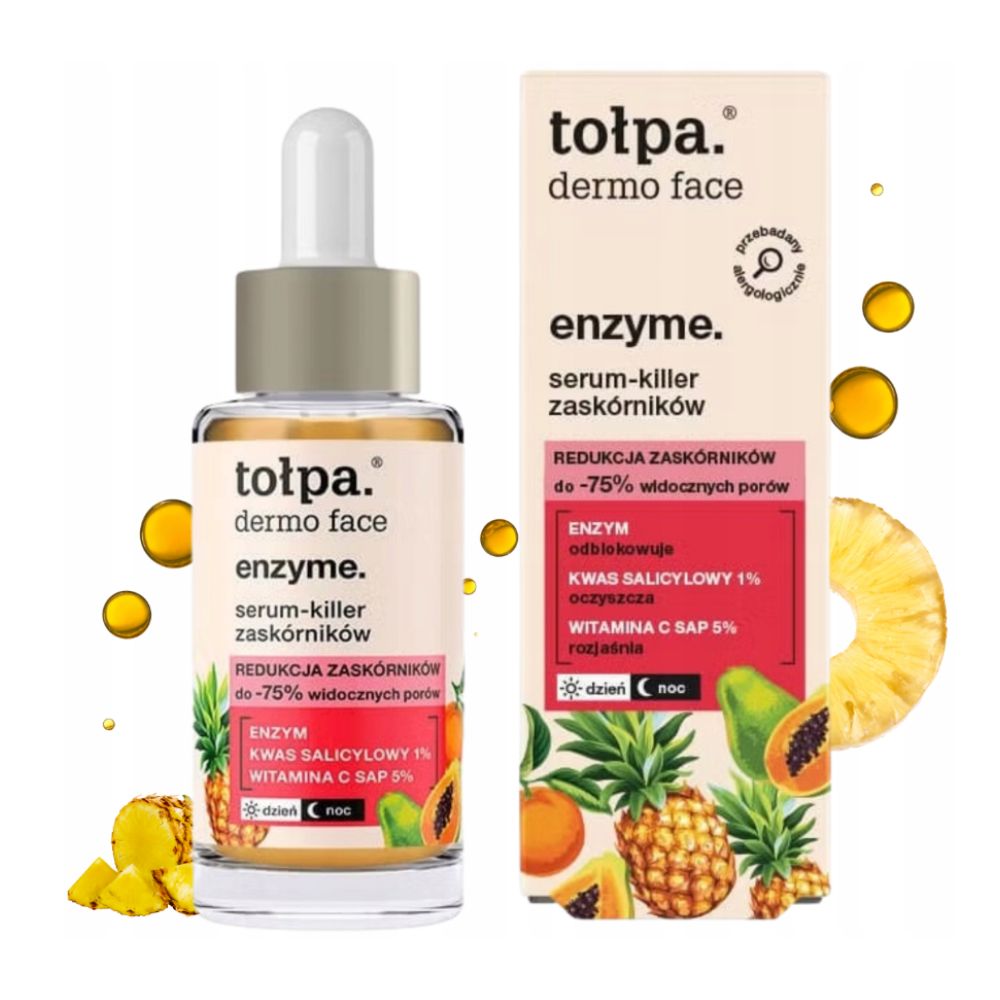 Tołpa Serum do Twarzy Killer Zaskórników Dermo Face Enzyme 30ml