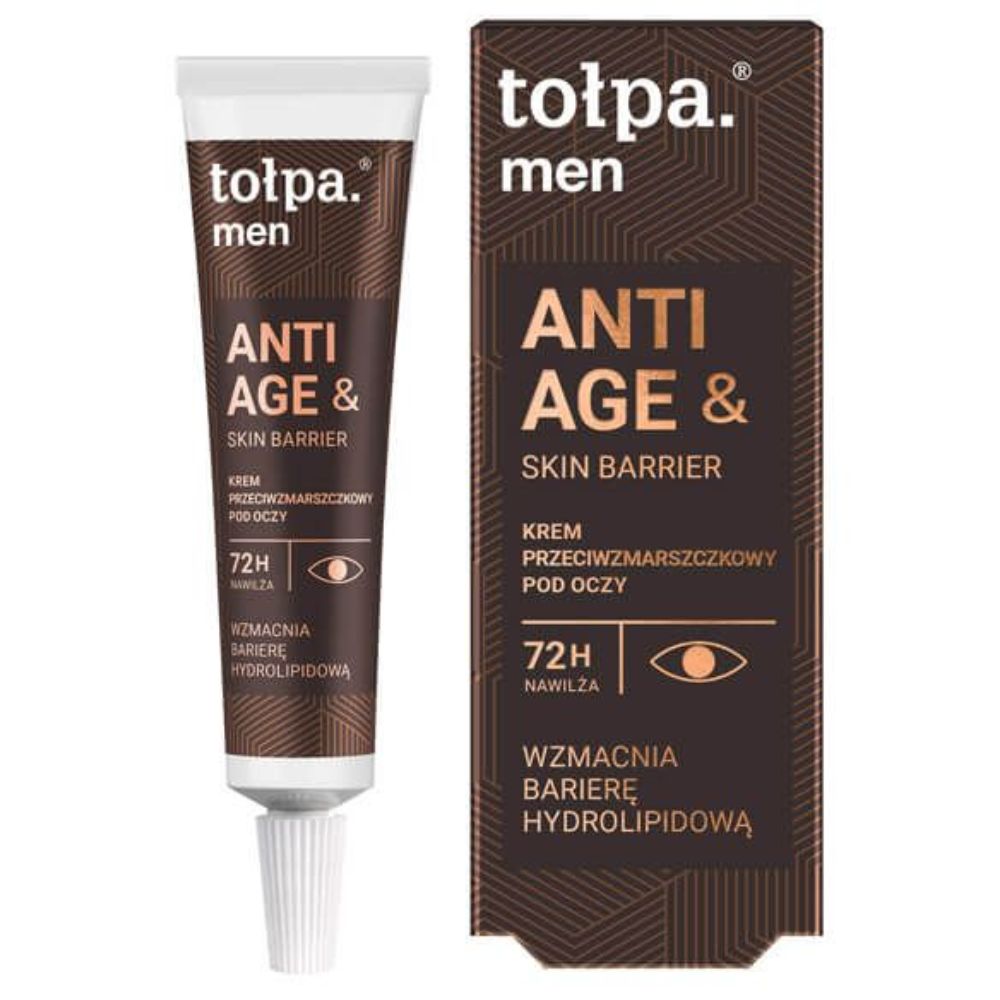 Tołpa Men Anti Age & Skin Barrier krem przeciwzmarszczkowy pod oczy 10 ml