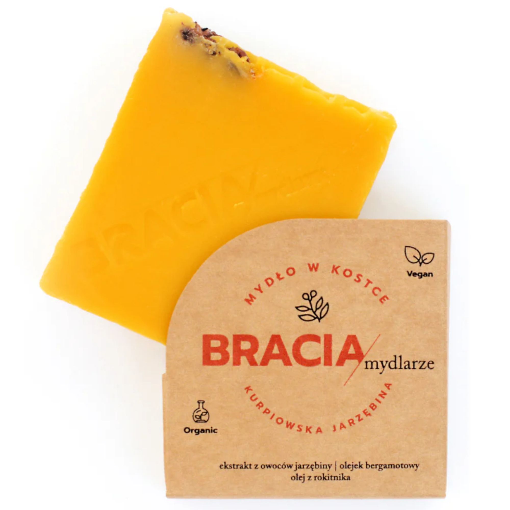 Bracia Mydlarze mydło kostka JARZĘBINA main product photo