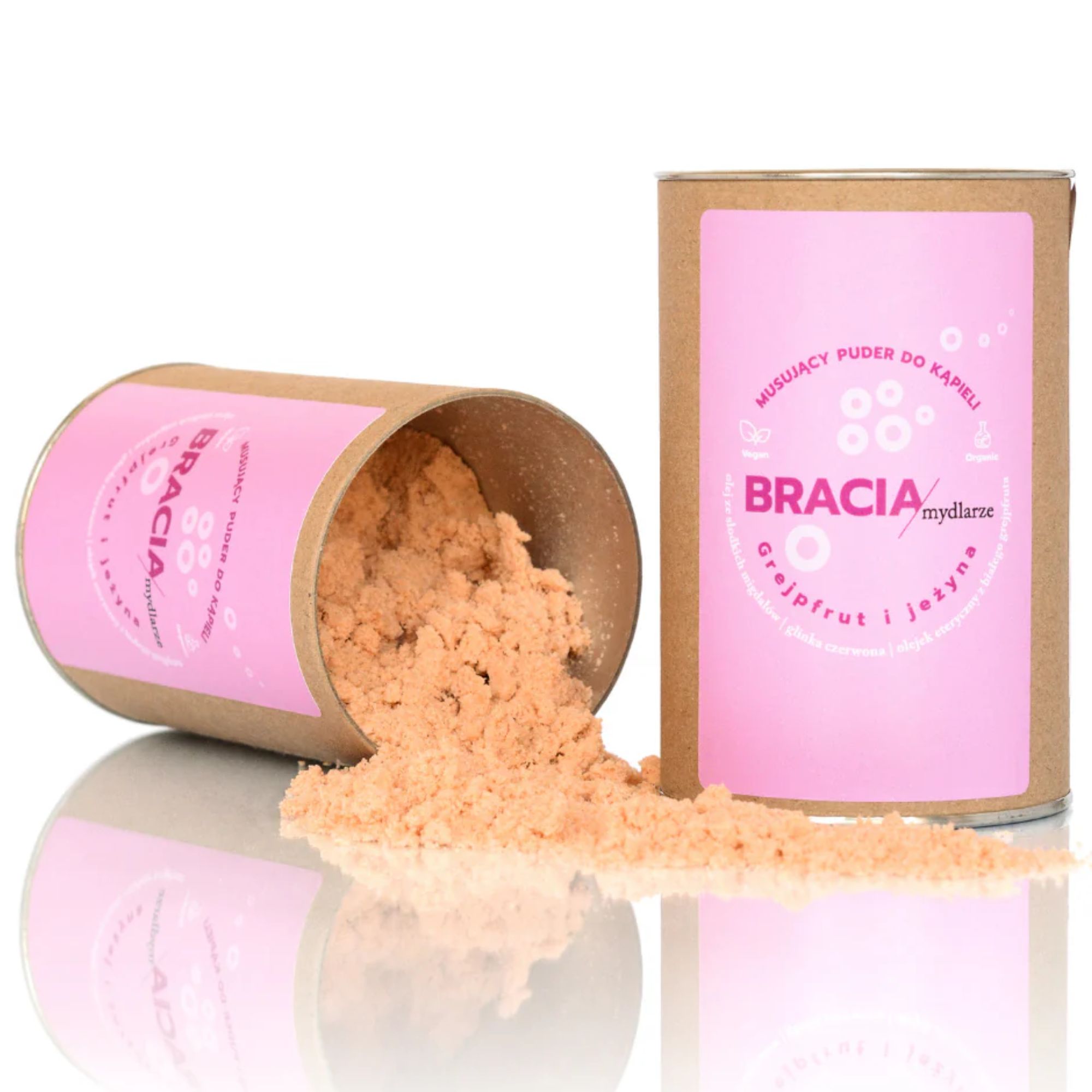 Bracia Mydlarze Grejpfrut i Jeżyna puder do kąpieli 300 g
