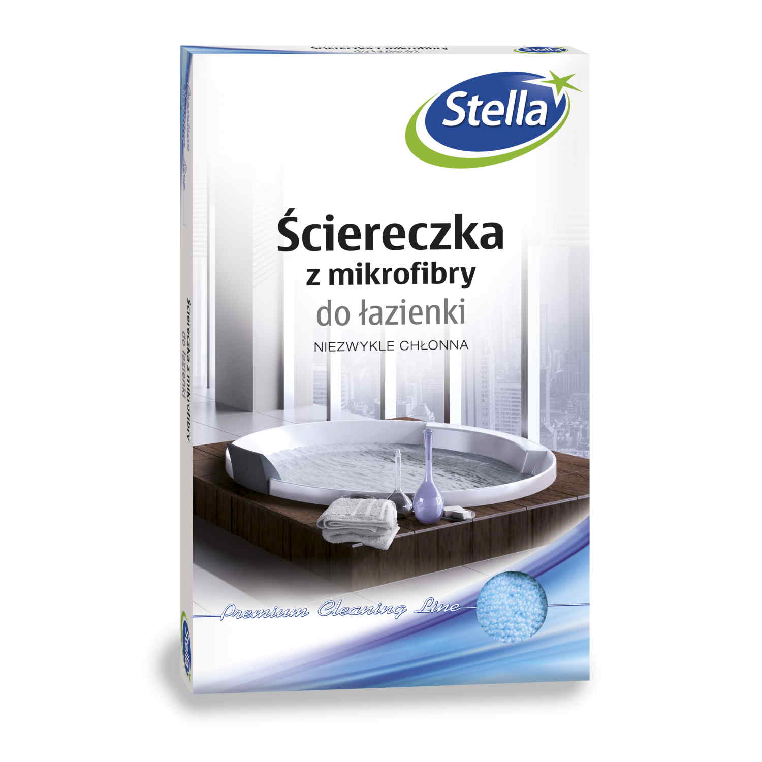 Stella ścierka mikrofibra łazienka 1szt