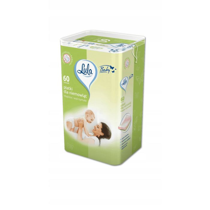 LULA BBY płatki dla niemowląt 60 szt. main product photo