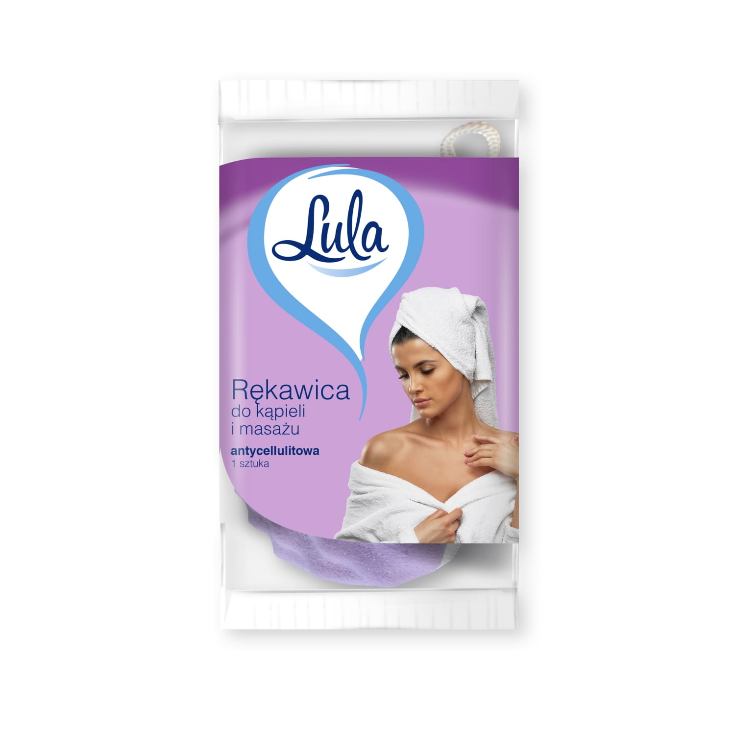 Lula rękawica do kąpieli i masażu antycellulitowa 