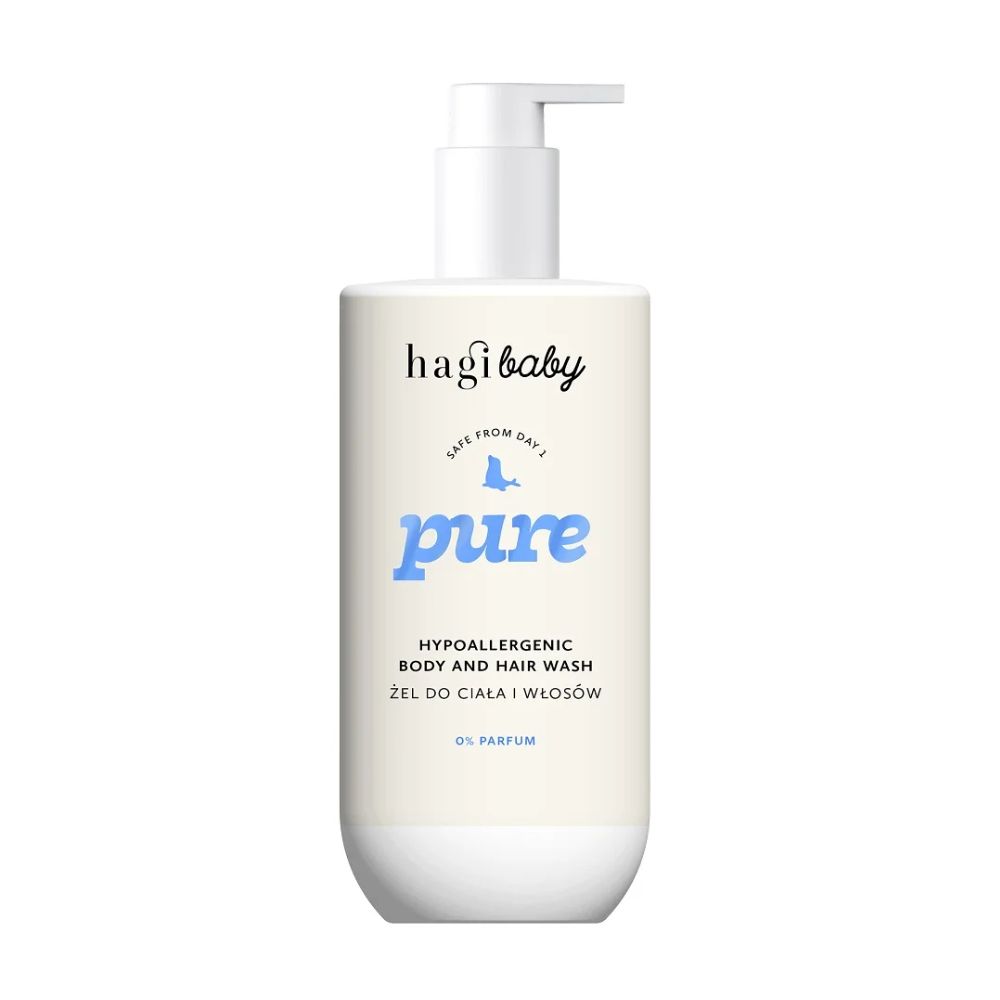 Hagi Baby Pure hipoalergiczny żel do mycia ciała i włosów 300 ml