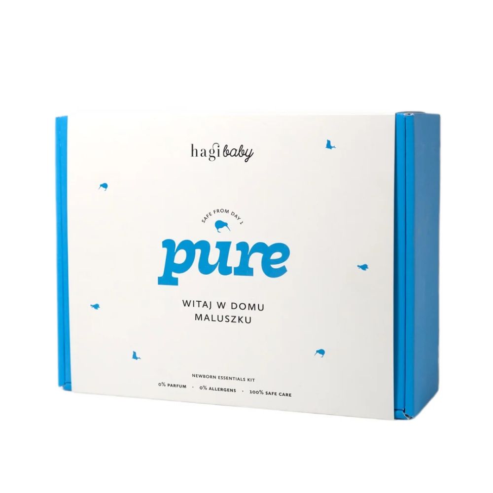 Hagi Baby Pure zestaw Witaj w domu maluszku 650 ml