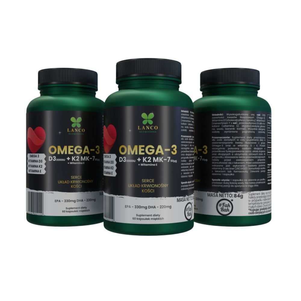Lanco OMEGA3+D3+K2 60szt