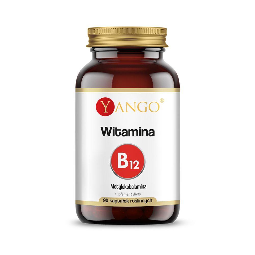 Yango Witamina B12 Metylokobalamina 100 µg 90 kapsułek