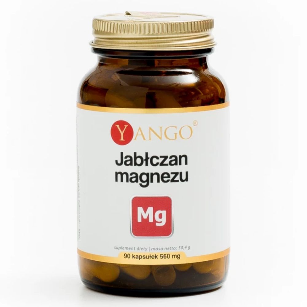 Yango Jabłczan Magnezu 90 kapsułek