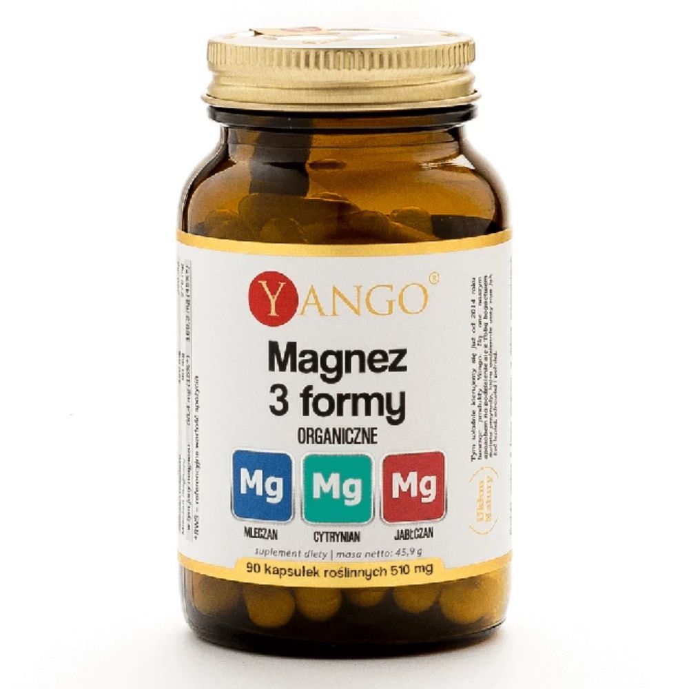 Yango Magnez 3 formy 90 kapsułek