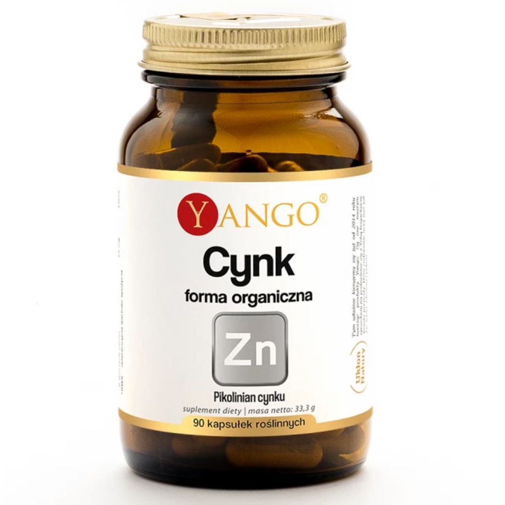 Yango Cynk forma organiczna 90 kapsułek