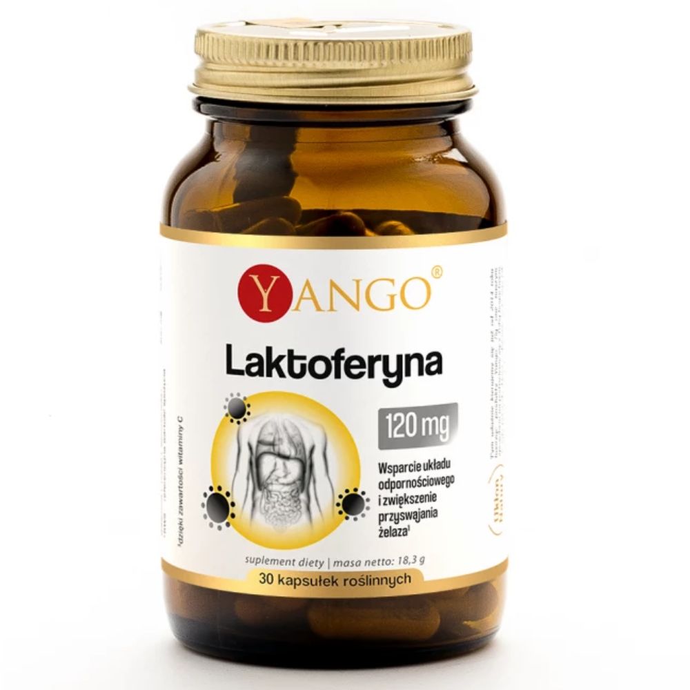 Yango Laktoferyna 120 mg 30 kapsułek