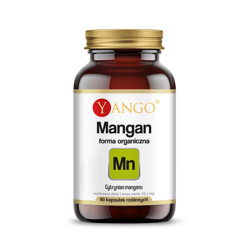 Yango Mangan organiczny 90 kapsułek