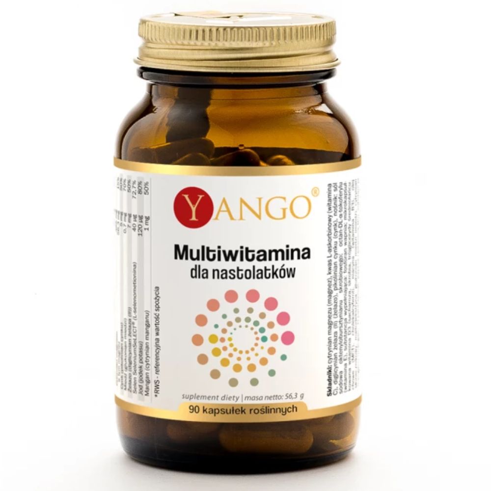 Yango Multiwitamina dla nastolatków 90 kapsułek