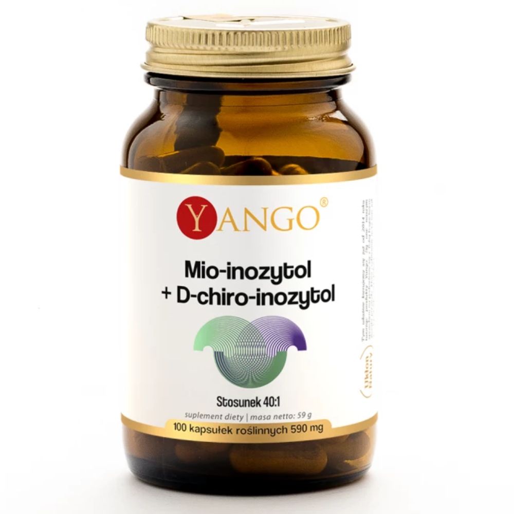 Yango Mio-inozytol + D-chiro-inozytol 100 kapsułek