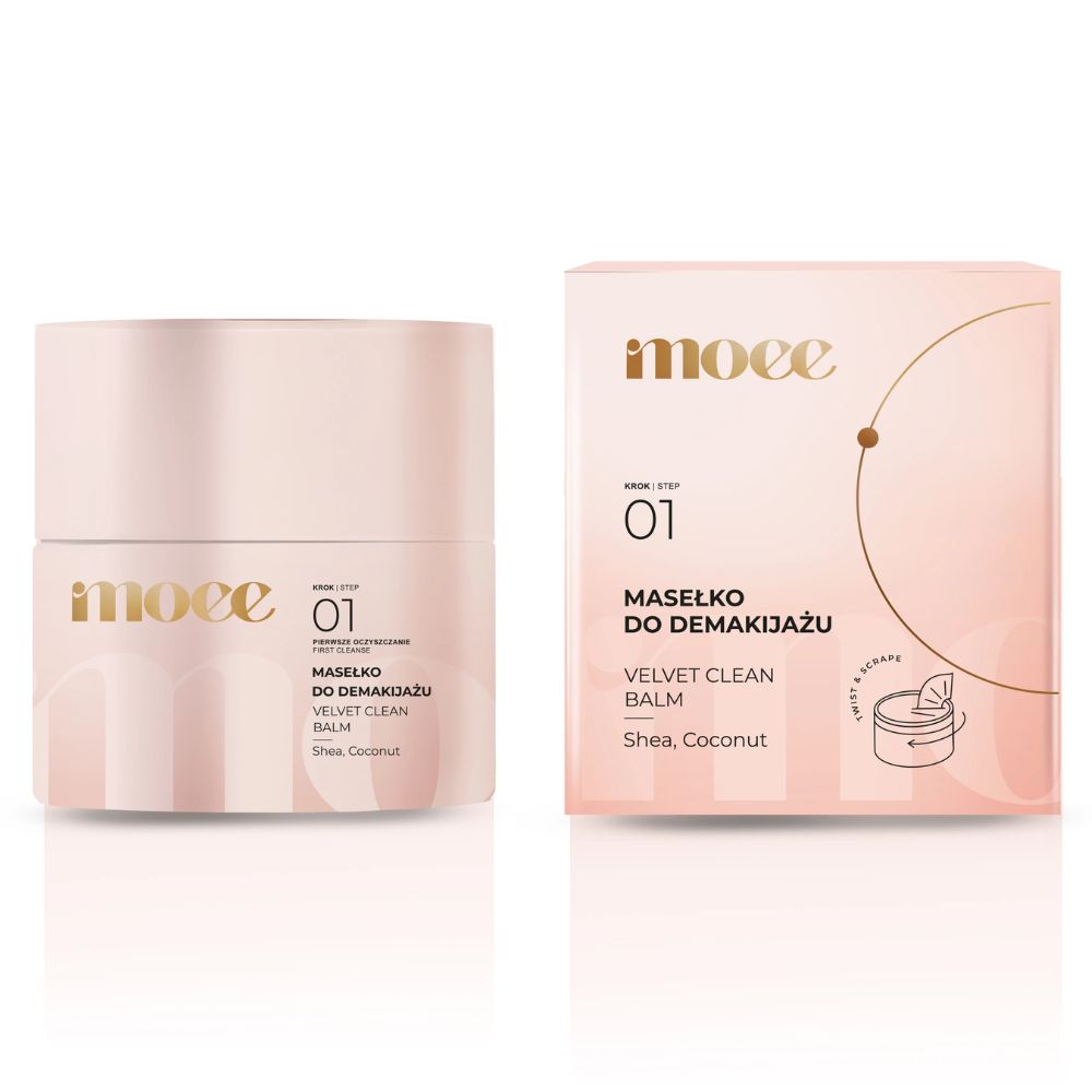 Moee Velvet Clean Balm delikatne masełko do demakijażu 40 g
