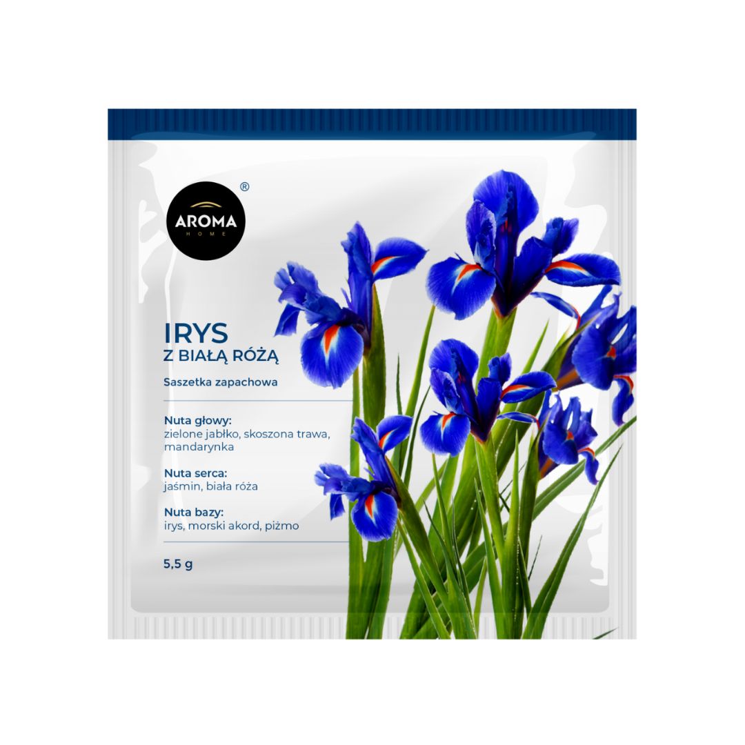 Aroma Home saszetka zapachowa Irys z Białą Różą 5,5 g