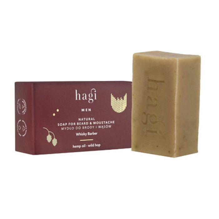 Hagi mydło do brody i wąsów Men Whisky Barber 100 g main product photo