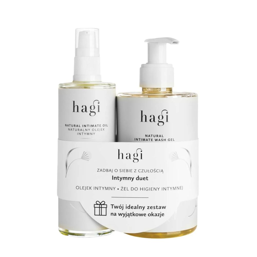 Hagi Higiena Intymna zestaw Duet olejek i żel do higieny intymnej 400 ml