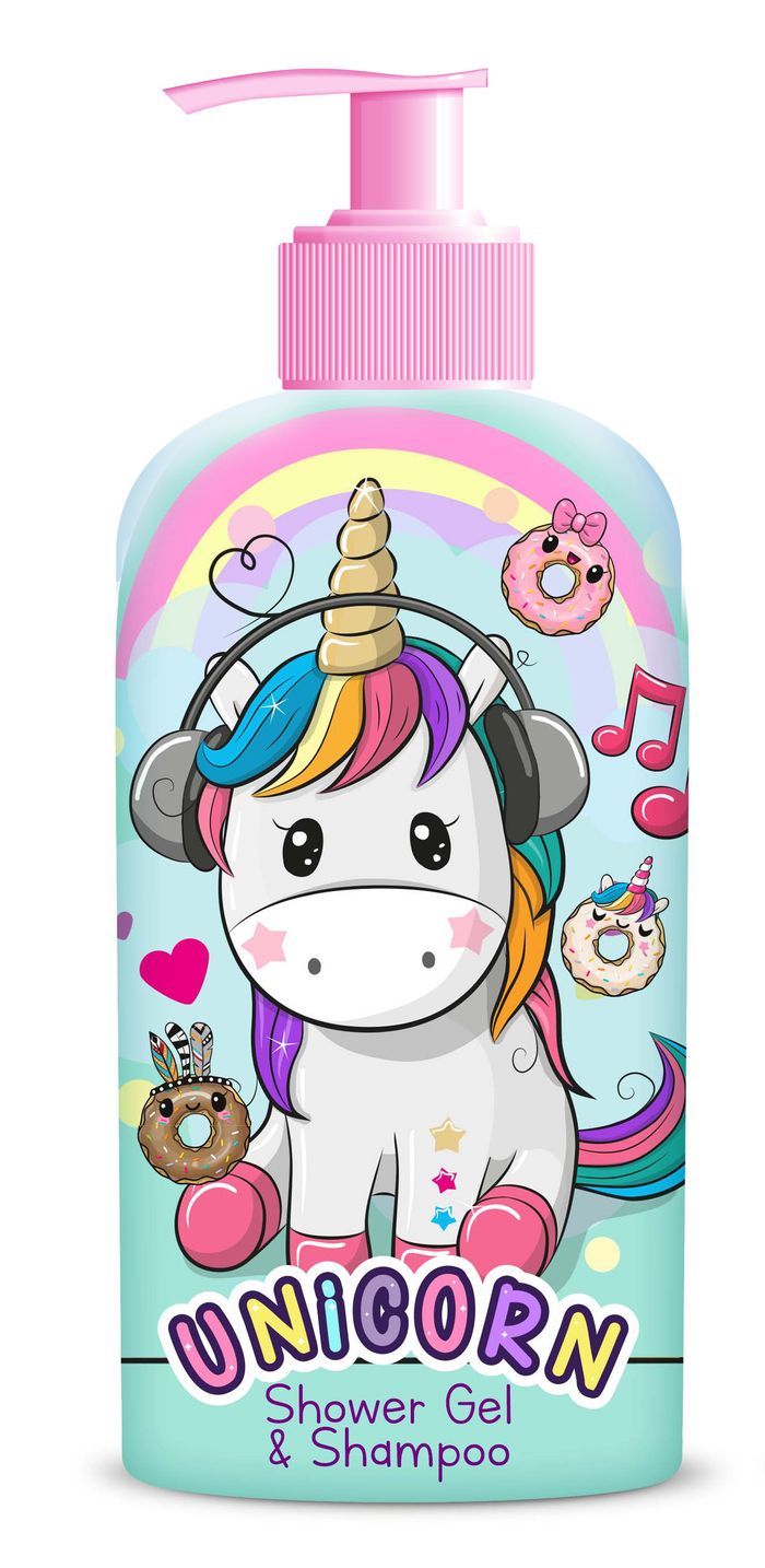 BI-ES ŻEL I SZAMP.UNICORN MUSIC 1000ML main product photo