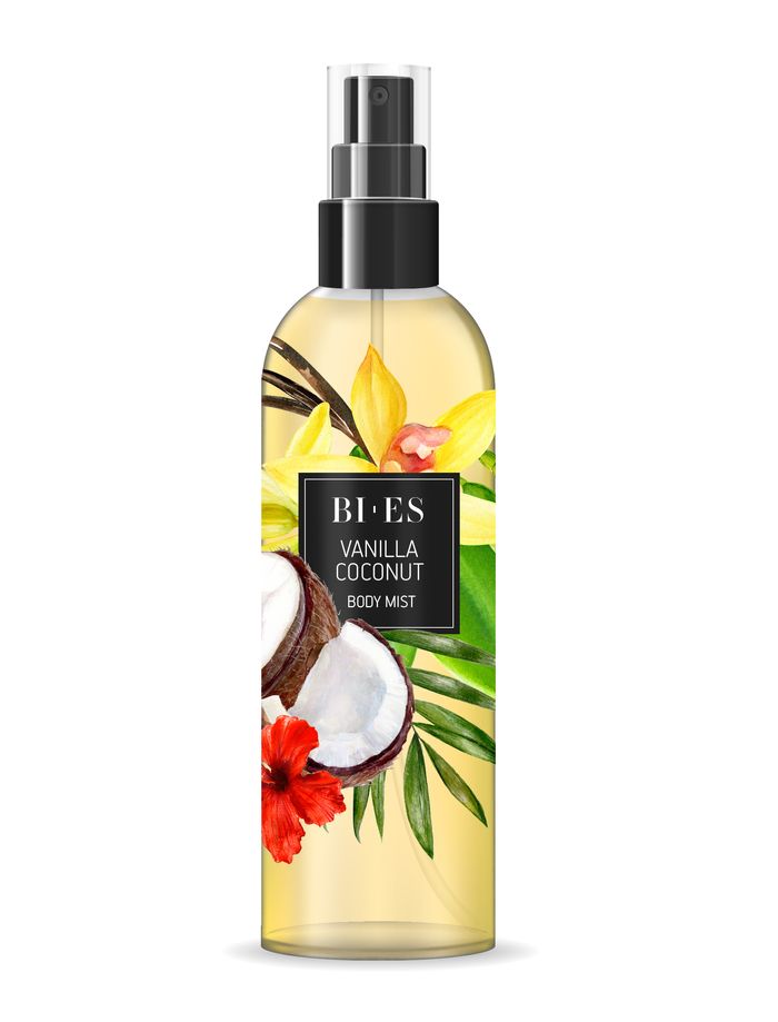 BIES VANILLA COCONUT mgiełka do ciała 200ML main product photo