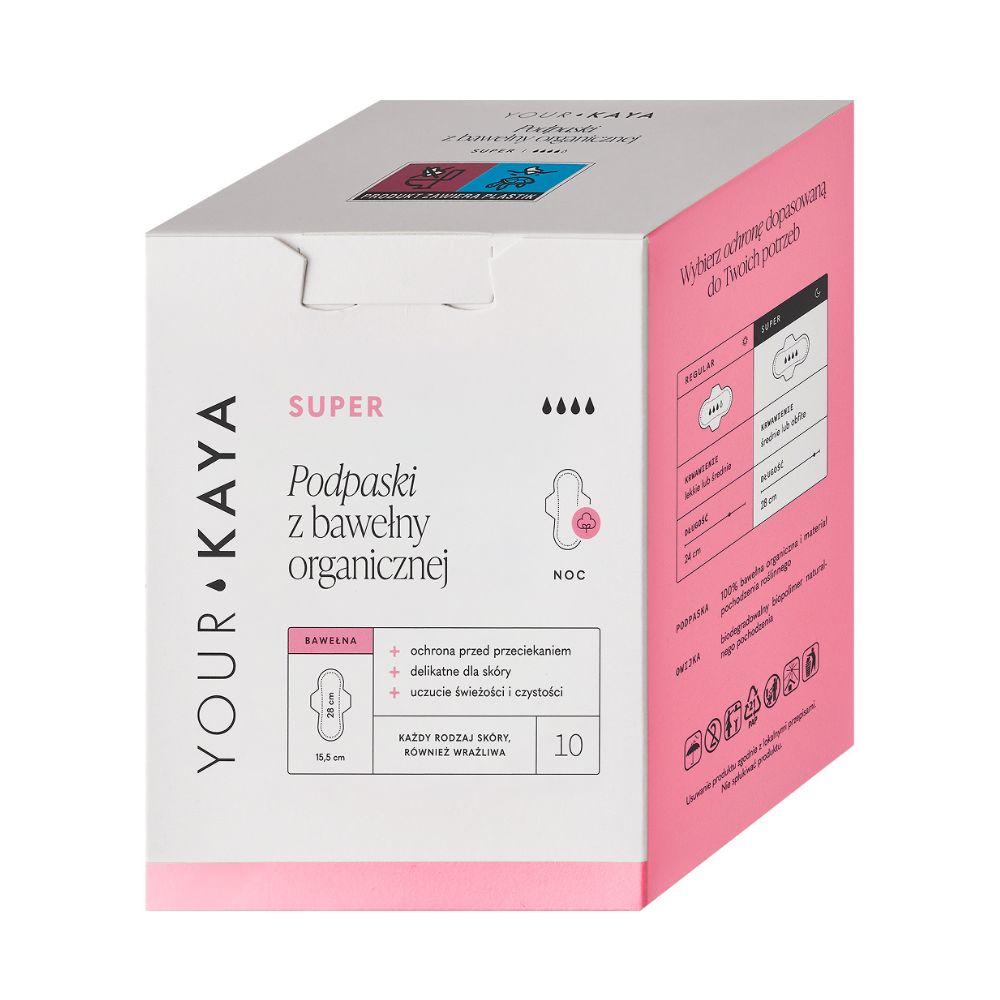 Your Kaya podpaski na noc 10 sztuk