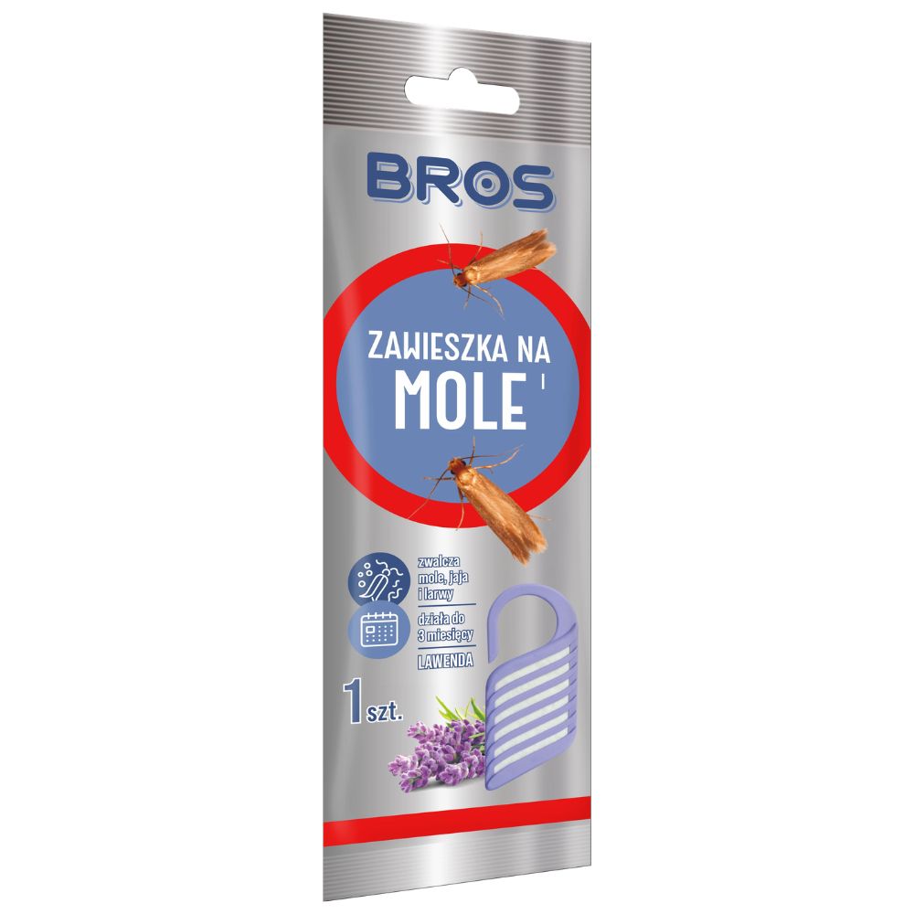 Bros zawieszka na mole lawendowa 1 sztuka