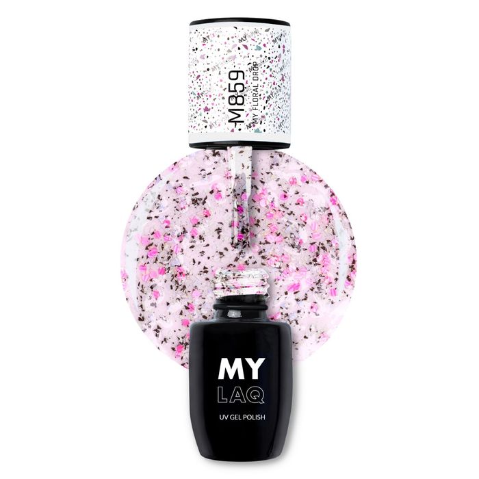 MYLAQ lakier hybrydowy MY FLORAL DROP main product photo