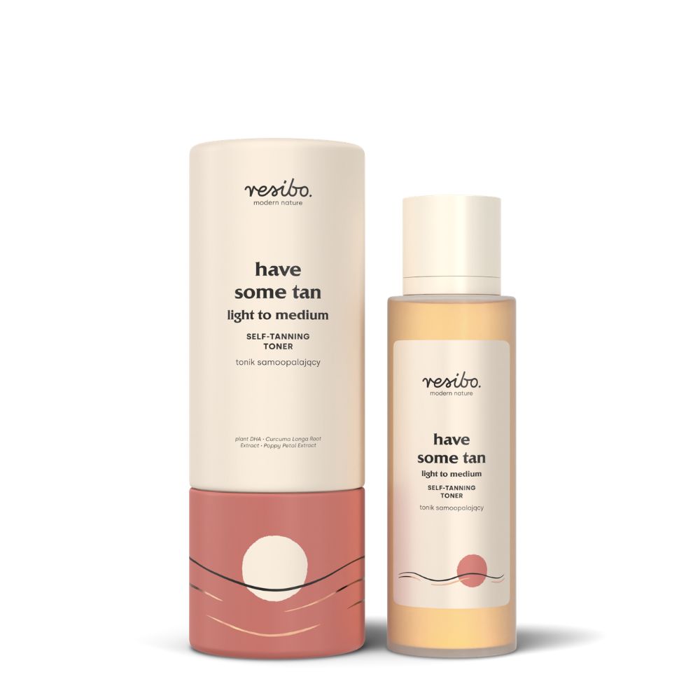Resibo Have Some Tan! Naturalny tonik samoopalający light/medium 100 ml